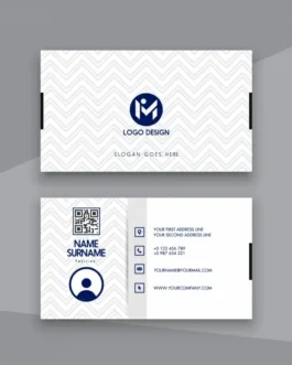 business cards templates repeating illusion decor